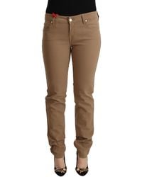Jacob Cohen - Elegant Mid Waist Skinny Pants - Lyst