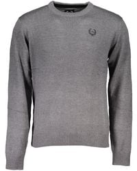 Gianmarco Venturi - Grigio Cotton Men's Sweater - Lyst