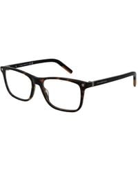 ZEGNA - Brown Acetate Glasses (frames) - Lyst