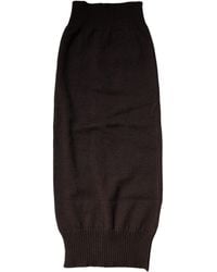 Dolce & Gabbana - Cashmere Knitted Neck Warmer Foulard Scarf - Lyst