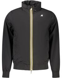 K-Way - Black Nylon Men's Jacket - S - Lyst