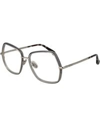 Max Mara - Metal Glasses (Frames) - Lyst