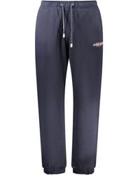 Guess - Blue Cotton Men's Track Pant - Lyst