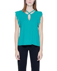 Rinascimento - Bicolor Polyester Blouse - Lyst