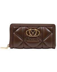 Love Moschino - Brown Polyethylene Wallet - Lyst