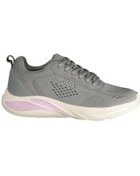 Fila - Gray Polyester 's Sneaker - Lyst