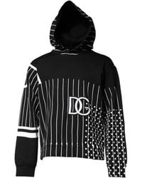 Dolce & Gabbana - Hooded Pullover Sweatshirt - Lyst