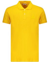 Iceberg - Yellow Cotton Mens Polo Shirt - Lyst