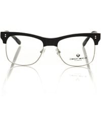 Frankie Morello - Sleek Clubmaster Metal Frame Eyeglasses - Lyst