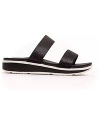Péché Originel - Black Textile Sandal - Lyst