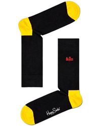 Happy Socks - Black Cotton Tights & Sock - Lyst