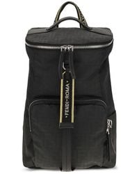 Fendi - Black Polyester Backpack - Lyst