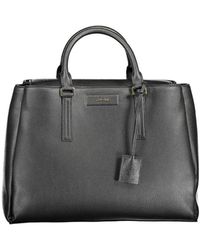 Calvin Klein - Black Recycled Polyester Handbag - Lyst