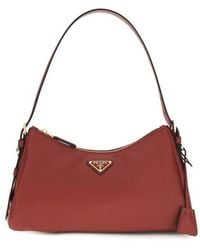 Prada - Multicolor Calf Leather Bos Taurus Shoulder Bag - Lyst