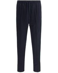 Gucci - Blue Polyester Athletic Pants - Lyst