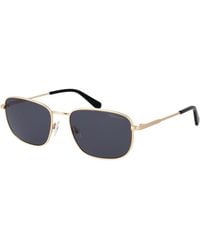 GANT - Gold Metal Sunglasses - Lyst
