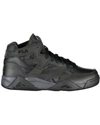 Fila - High-Top Sports Sneakers With Contrast Details - Lyst