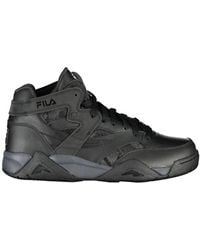 Fila - High-Top Sports Sneakers With Contrast Details - Lyst