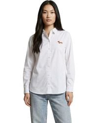 Jacqueline De Yong - Cotton Blouse - Lyst