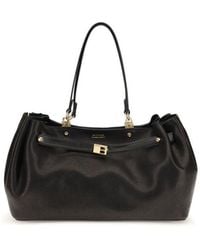 Balenciaga - Black Calf Leather Bos Taurus Shoulder Bag - Lyst