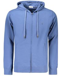 COVERI MOVING - Blue Cotton Mens Sweatshirt - Lyst