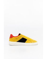 Scotch & Soda - Leather Low Top Sneakers - Lyst