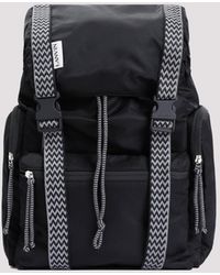 Lanvin - Black Curb Nylon Backpack - Lyst