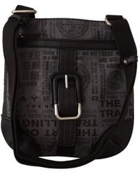 WAYFARER - Gray Printed Logo Shoulder Crossbody Purse Bag - Lyst