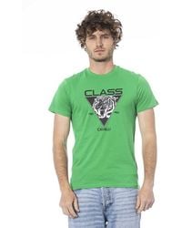 Roberto Cavalli - Cotton T-Shirt - Lyst