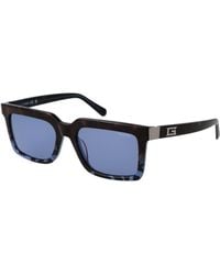 Guess - Brown Acetate Sunglasses - Lyst