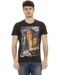 TRUSSARDI ACTION - Black Cotton Men T - Lyst