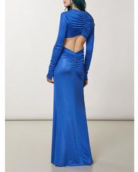 Patrizia Pepe - Blue Polyester Casual Dress - Lyst