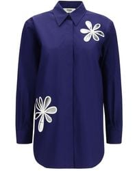 Fendi - Ajour Motif Shirt - Lyst