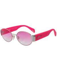 Police - Gold Metal Sunglasses - Lyst