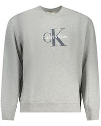 Calvin Klein - Cotton Sweatshirt - Lyst