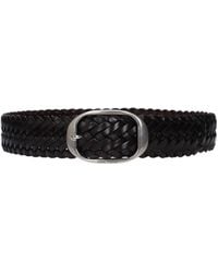 Tom Ford - Brown Leather Regular Belt - Lyst