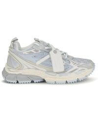 Off-White c/o Virgil Abloh - Gray Fabric Athletic Sneakers - Eu36/us6 - Lyst