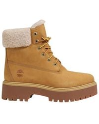 Timberland - Beige Recycled Leather Lace - Lyst