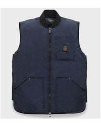 Refrigiwear - Blue Polyamide Vest - Lyst