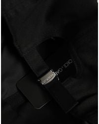 Dolce & Gabbana - Men Black Cotton Baseball Capello 6 Panels Hat - Lyst