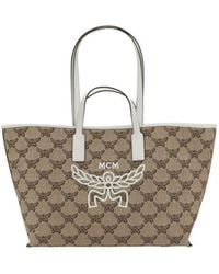 MCM - Medium Himmel Tote Bag - Lyst