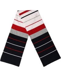 Dolce & Gabbana - Stripes Shawl Neck Wrap 119Cm X 20Cm Scarf - Lyst