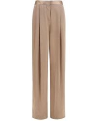Tom Ford - Beige Silk Casual Pants - Lyst