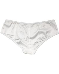 Dolce & Gabbana - Silk Stretch Mid Waist Brief Panty Underwear Elastane Clothing - Lyst