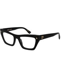 DSquared² - Black Glasses Frame - Lyst