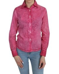 Ermanno Scervino - Chic Cotton Polo Blouse By - Lyst