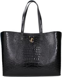 Jimmy Choo - Leather Shoulder Bag - Lyst