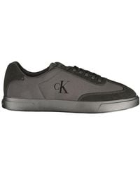 Calvin Klein - Black Polyester Men's Sneaker - Lyst