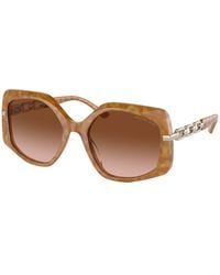 Michael Kors - Brown Acetate Sunglasses - Lyst