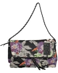 Desigual - Chic Cotton Handbag With Contrasting Details - Lyst